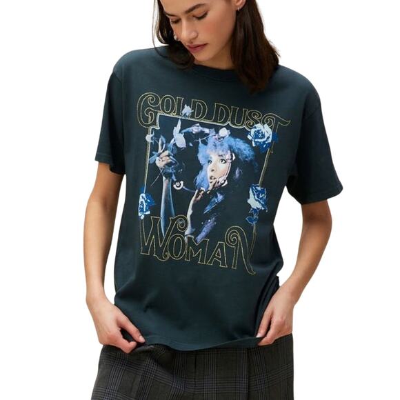 DAYDREAMER Stevie Nicks Gold Dust Woman Weekend Tee Size S New w/o Tag MSRP $95 - Picture 2 of 10